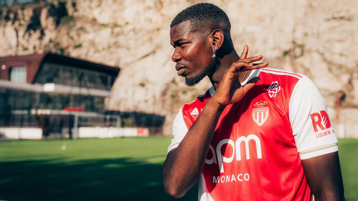 Paul Pogba AS Monaco Formasıyla Sahalara Döndü Paul Pogba AS Monaco Formasıyla Sahalara Döndü