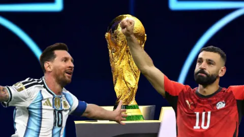 Messi ve Salah Dünya Kupası'nda Karşı Karşıya: İkonların Düellosu
