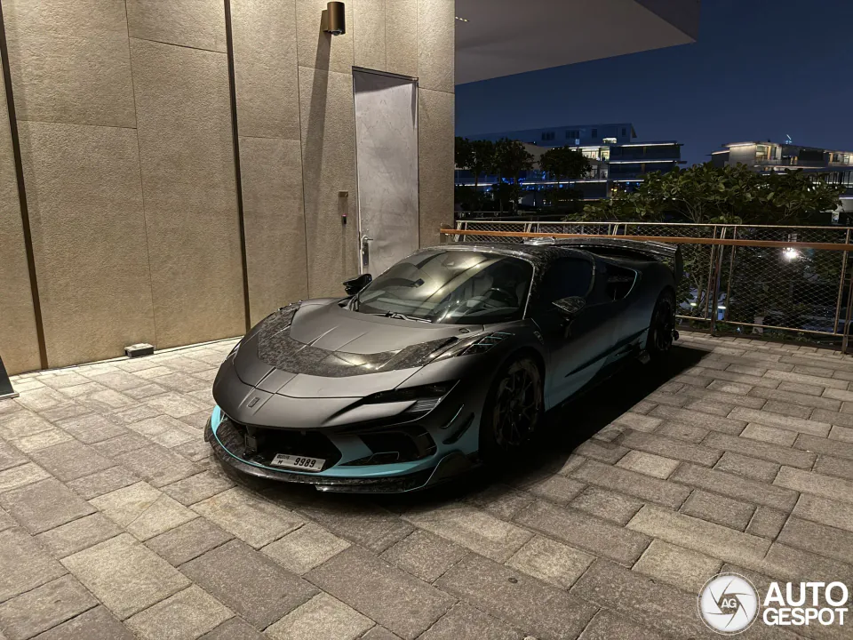 Mansory'den Sınırları Zorlayan Tasarım: Ferrari F9XX Tempesta Celeste görseli