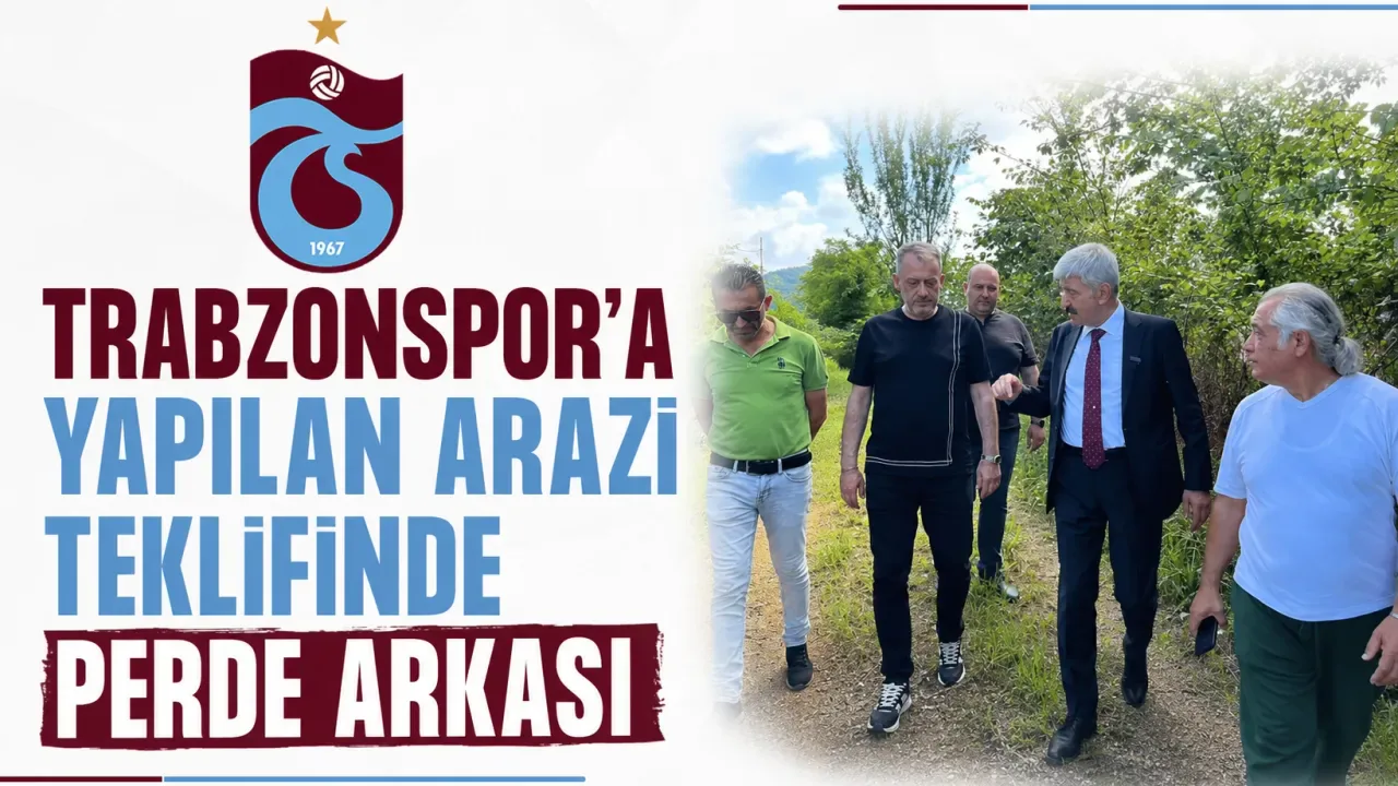 Trabzonspor'a Araklı'da Tesis Teklifi: 100 Dönümlük Arazi Tartışması Trabzonspor'a Araklı'da Tesis Teklifi: 100 Dönümlük Arazi Tartışması