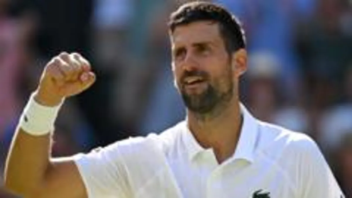 Novak Djokovic'ten Wimbledon'da Tarihi Rekor: Federer'in Sayısına Ulaştı Novak Djokovic'ten Wimbledon'da Tarihi Rekor: Federer'in Sayısına Ulaştı