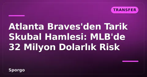 Atlanta Braves'den Tarik Skubal Hamlesi: MLB'de 32 Milyon Dolarlık Risk