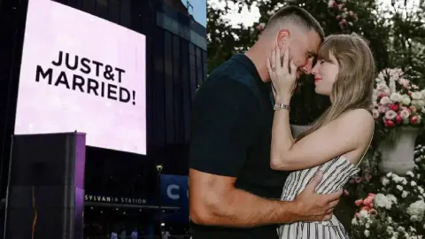 Yüzyılın Düğünü New York'ta: Taylor Swift ve Travis Kelce Evlendi