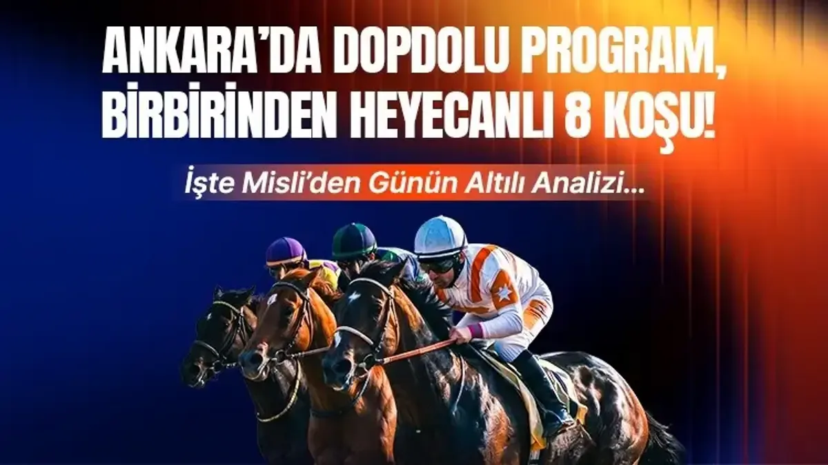 Ankara At Yarışları 2 Temmuz Programı: Günün Altılı Ganyan Analizi Ankara At Yarışları 2 Temmuz Programı: Günün Altılı Ganyan Analizi