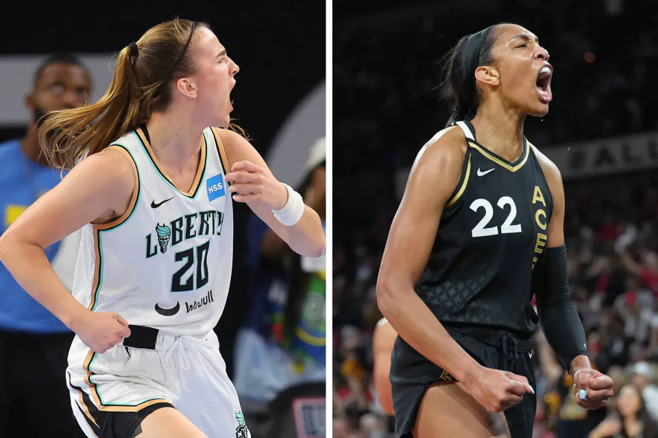 WNBA'de Devlerin Savaşı: Las Vegas Aces ve New York Liberty görseli