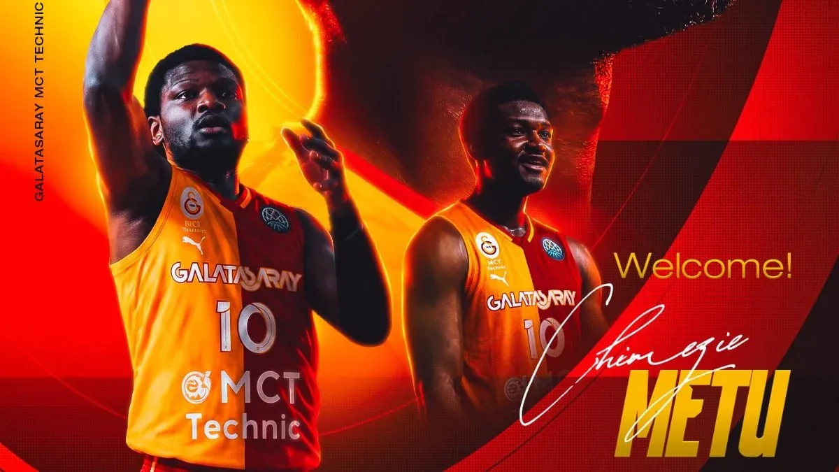 Galatasaray'da Basketbol Hamlesi: Chimezie Metu Kadroya Katıldı Galatasaray'da Basketbol Hamlesi: Chimezie Metu Kadroya Katıldı