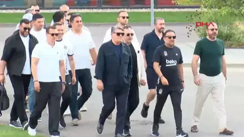 Serdal Adalı Beşiktaş'ın Slovakya Kampına Gitti